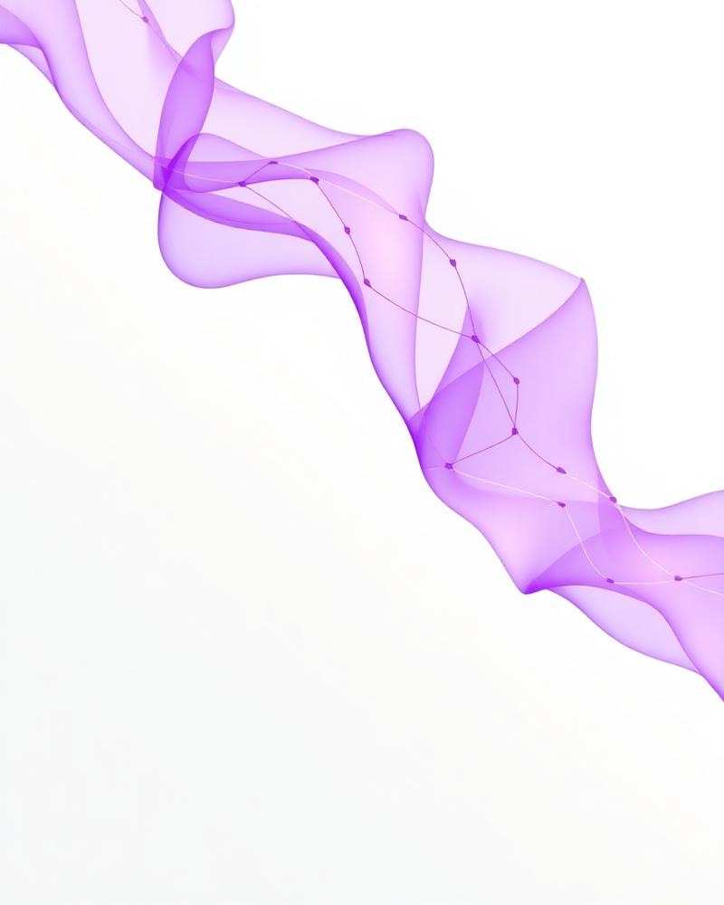 Abstract AI network visual